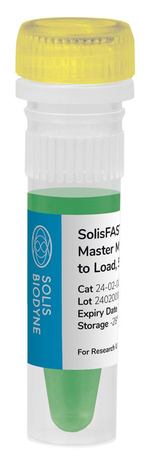 SolisFAST® Master Mix, Ready to Load SolisFAST® Master Mix, Ready to Load  Endpoint PCR